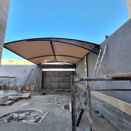 تنفيذ وتركيب مظلات الكابولي بجميع تصاميمها