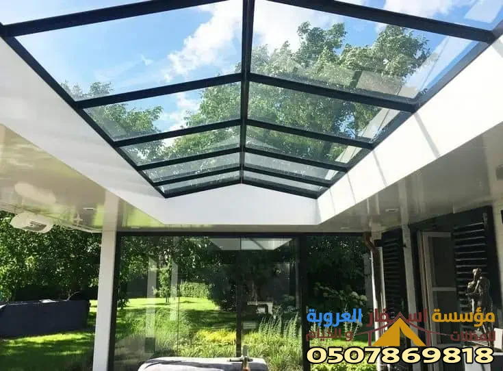  تركيب مظلات البولي كربونيت (اللكسان) في الطائف