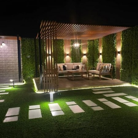 مظلات جلسات حدائق ينبع المدينة المنورة