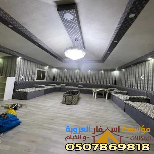 ديكورات بيوت شعر مطورة - بيوت شعر ملكية