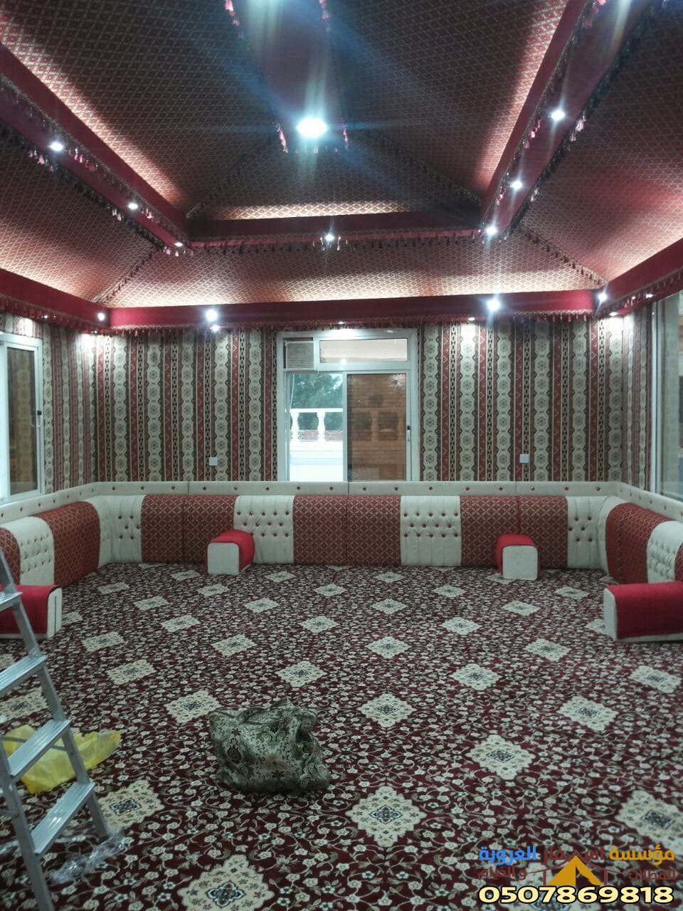 تصميم ديكورات بيوت الشعر من الداخل
