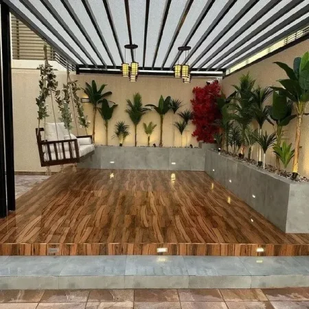 مظلات لجلسات الأسطح والأحواش 