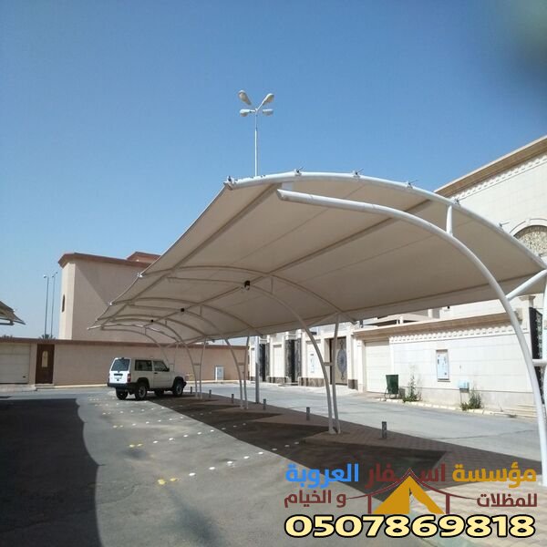 تركيب مظلات سيارات حديثة تركيب في مكة المكرمة